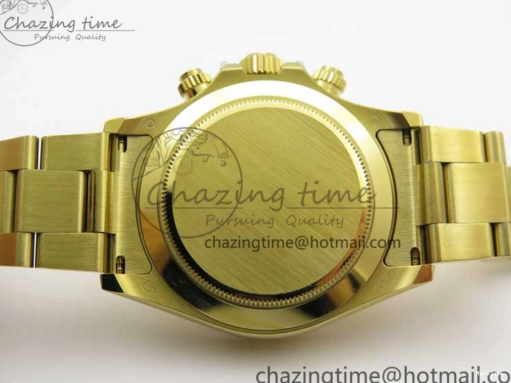 MiroTime 0302 Minimalist Daytona YG KKF 1:1 Best Edition 904L Steel Green Dial on YG Bracelet A 2451